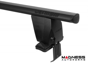 Alfa Romeo Stelvio Roof Rack Cross Bars - for models w/o factory roof rails - Black Alfa Romeo Stelvio Roof Rack Cross Bars - for models w/o factory roof rails - Black